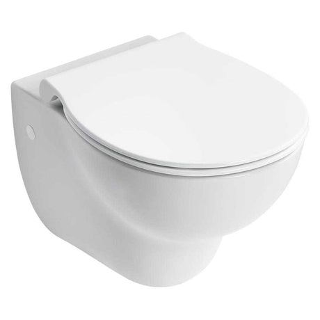 Ideal Standard Contour 21+ Toilet Seat & Cover, Slim, Slow Close - S067001