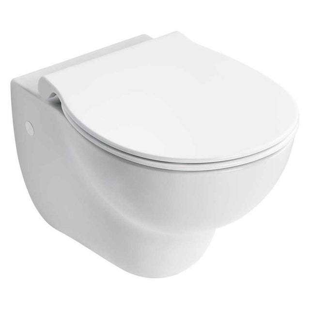 Ideal Standard Contour 21+ Toilet Seat & Cover, Slim, Slow Close - S067001