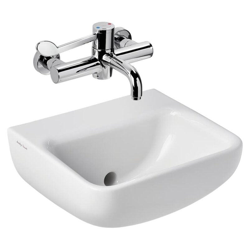 Ideal Standard Contour 21+ Wall Hung Basin 400mm Wide - White - S0679HY - TAP 'N' SHOWER