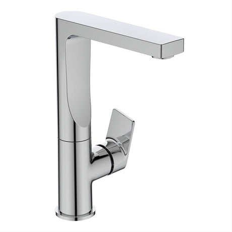 Ideal Standard Edge Single Lever High Spout Basin Mixer - Chrome - A7578AA