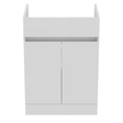 Ideal Standard Eurovit+ 2 Door Floor Standing Vanity Unit w/ Basin 600mm - Gloss White - E3515WG - TAP 'N' SHOWER