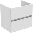 Ideal Standard Eurovit+ 2 Drawers Wall Mounted Vanity Unit with 600mm - Gloss White - R0259WG - TAP 'N' SHOWER
