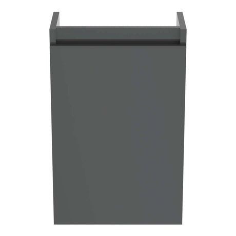 Ideal Standard Eurovit+ 35cm Guest Washbasin Unit with 1 Door - Mid Grey - R0271TI - TAP 'N' SHOWER