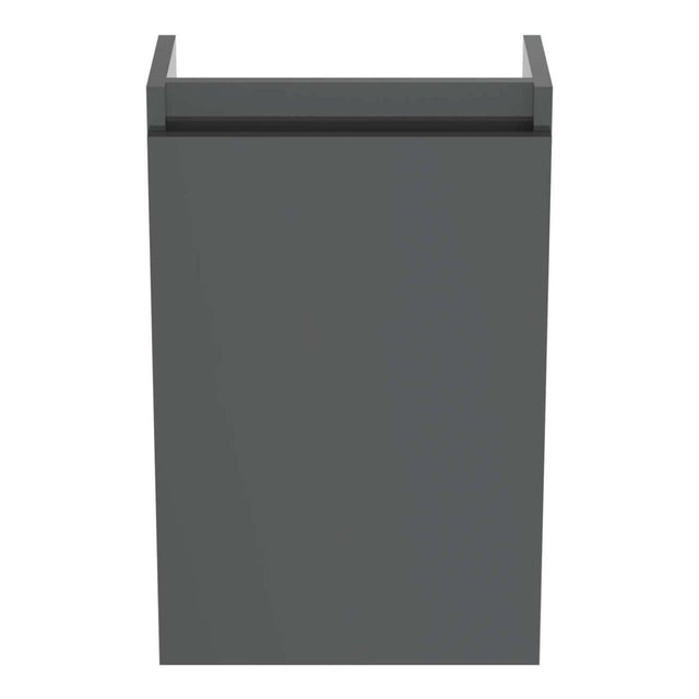 Ideal Standard Eurovit+ 35cm Guest Washbasin Unit with 1 Door - Mid Grey - R0271TI - TAP 'N' SHOWER