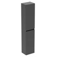 Ideal Standard Eurovit+ Tall Column Unit With 2 Doors 30cm - Mid Grey - R0268TI - TAP 'N' SHOWER