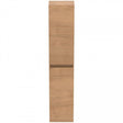 Ideal Standard Eurovit+ Tall Column Unit with 2 Doors 30cm - Natural Oak - R0268Y8 - TAP 'N' SHOWER