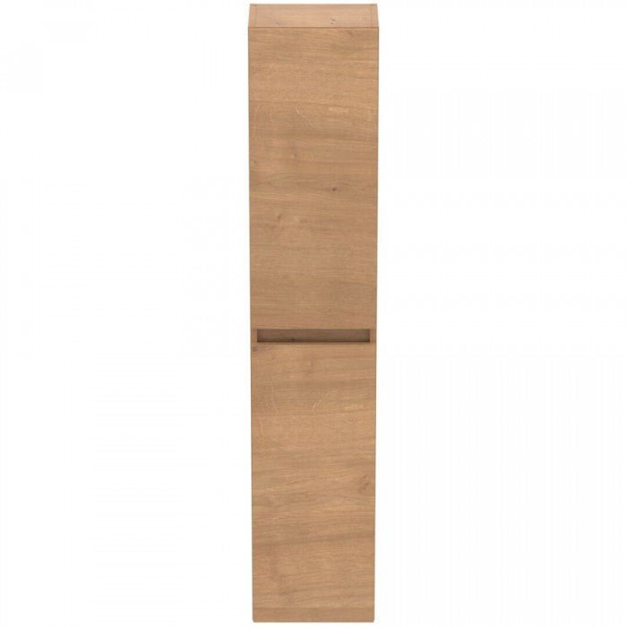Ideal Standard Eurovit+ Tall Column Unit with 2 Doors 30cm - Natural Oak - R0268Y8 - TAP 'N' SHOWER