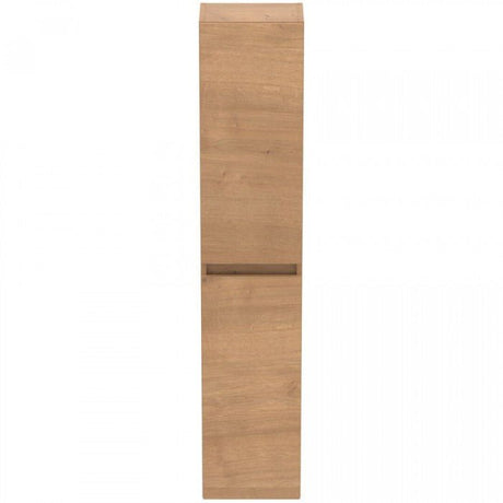 Ideal Standard Eurovit+ Tall Column Unit with 2 Doors 30cm - Natural Oak - R0268Y8 - TAP 'N' SHOWER