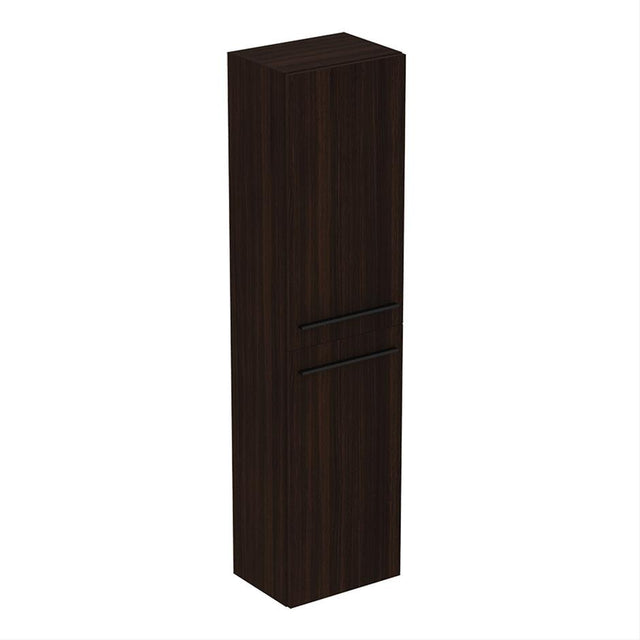 Ideal Standard I.life A 2 Doors Tall Column Unit - Coffee Oak - T5260NW