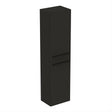Ideal Standard I.life A 2 Doors Tall Column Unit - Matt Carbon Grey - T5260NV - TAP 'N' SHOWER