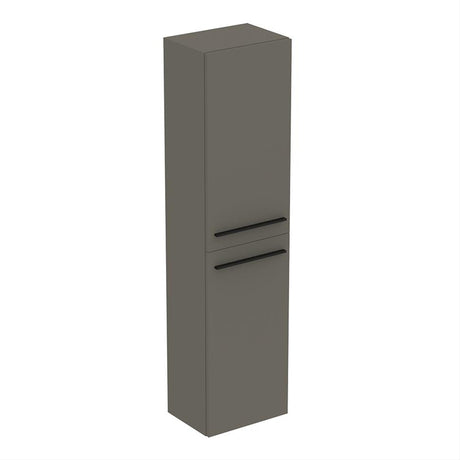 Ideal Standard I.life A 2 Doors Tall Column Unit - Matt Quartz Grey - T5260NG