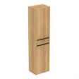 Ideal Standard I.life A 2 Doors Tall Column Unit - Natural Oak - T5260NX
