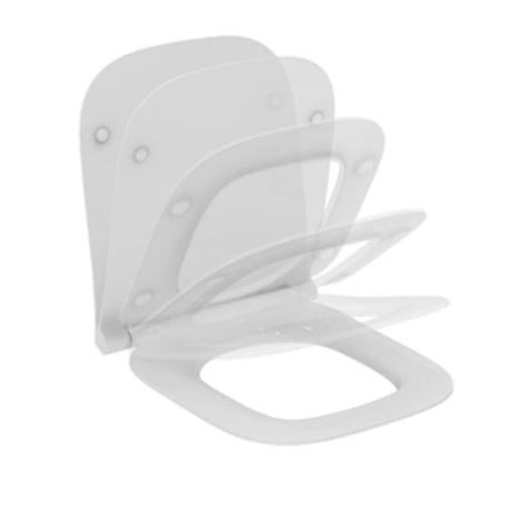 Ideal Standard i.Life A and S Sandwich Soft Close Toilet Seat - White - T532901