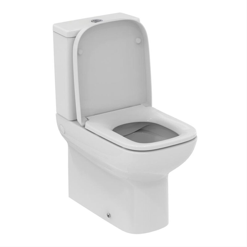 Ideal Standard i.life A Close Coupled Back To Wall Toilet Pan ONLY - White - E251001