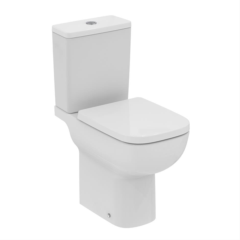Ideal Standard i.life A Close Coupled Comfort Height WC Toilet Pan ONLY - White - E247601