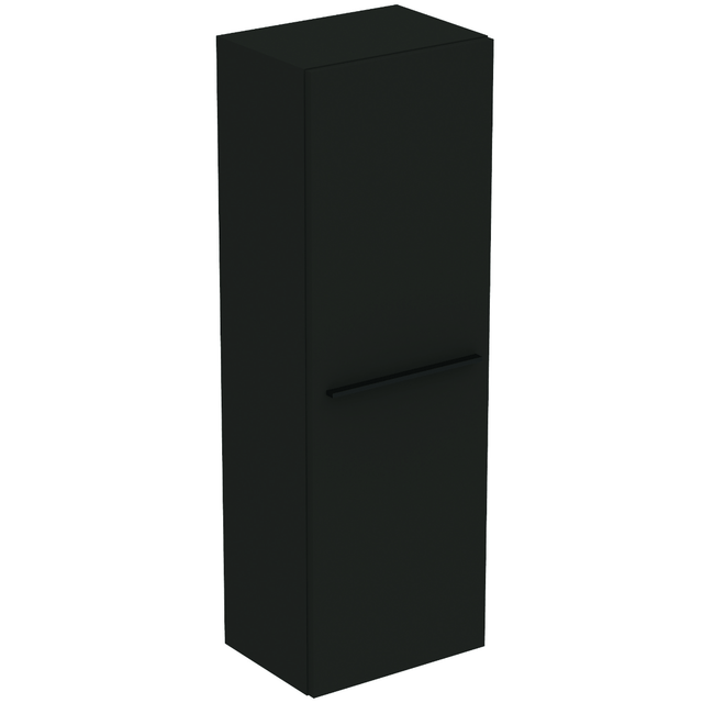 Ideal Standard I.life A Half Column Unit 1 Door 40cm - Matt Carbon Grey - T5261NV - TAP 'N' SHOWER
