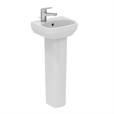 Ideal Standard i.life A Handrinse Basin 1 Taphole Left Hand 35cm - White - E246201