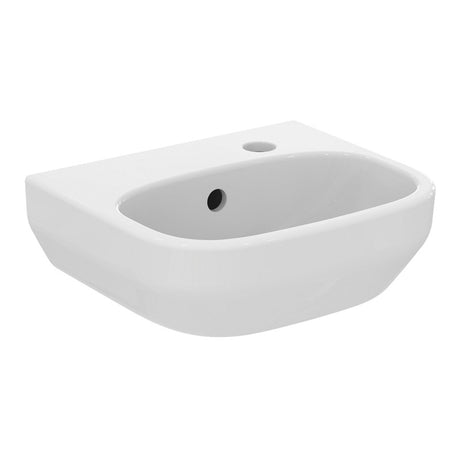 Ideal Standard i.Life A White Right Hand 1 Tap Hole Handrinse Basin 350mm - T471001