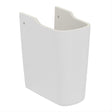 Ideal Standard i.life A semi pedestal - White - E247001 - TAP 'N' SHOWER