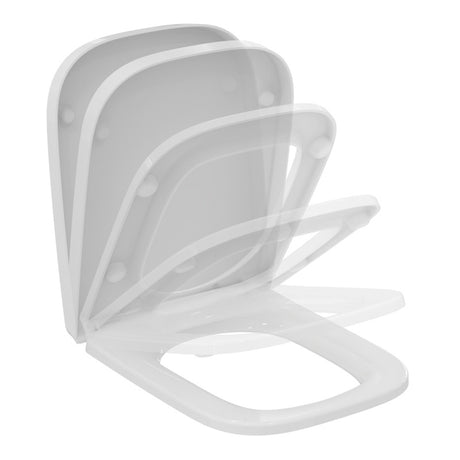 Ideal Standard i.Life A White Soft Close Toilet Seat And Cover - T453101