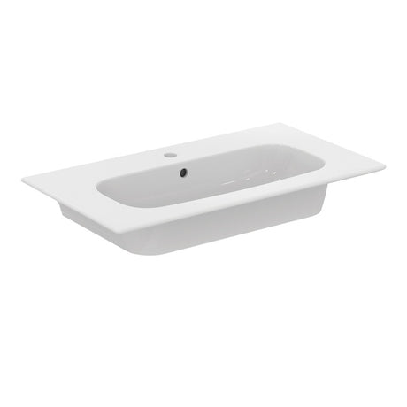 Ideal Standard i.Life A White Vanity 1 Tap Hole Washbasin 840mm - T462001
