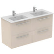 Ideal Standard i.life A Vanity Unit with 4 Drawers 1200mm - Sand Beige Matt - T5513NF - TAP 'N' SHOWER
