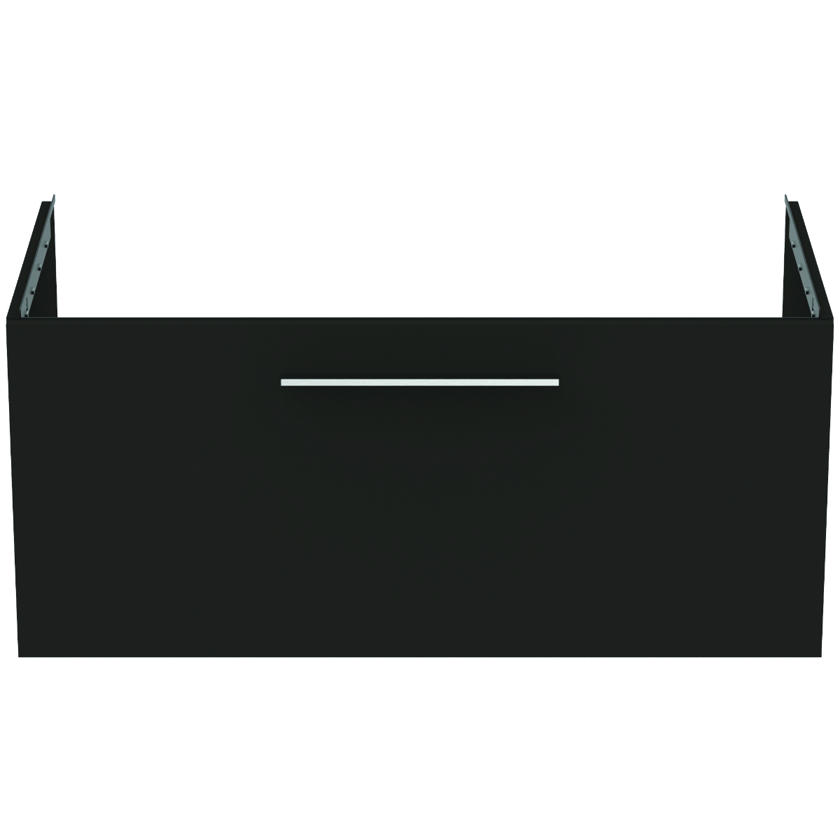 Ideal Standard i.Life B 1 Drawer Vanity Unit 1000mm - Matt Carbon Grey - T5275NV - TAP 'N' SHOWER