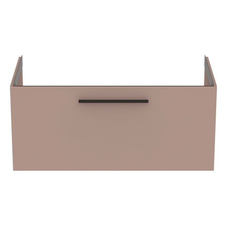 Ideal Standard i.Life B 1 Drawer Vanity Unit 1000mm - Matt Griege - T5275NH - TAP 'N' SHOWER