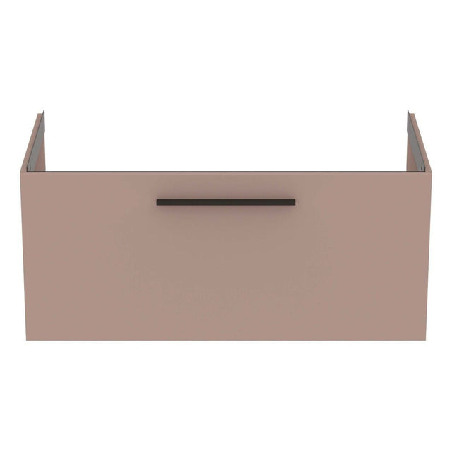 Ideal Standard i.Life B 1 Drawer Vanity Unit 1000mm - Matt Griege - T5275NH - TAP 'N' SHOWER