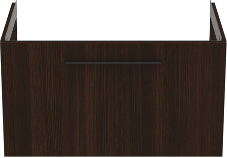 Ideal Standard i.Life B 1 Drawer Vanity Unit 800mm - Matt Carbon Grey - T5271NV - TAP 'N' SHOWER