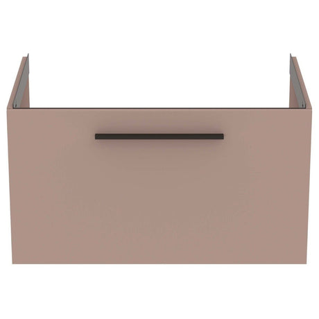 Ideal Standard i.Life B 1 Drawer Vanity Unit 800mm - Matt Griege - T5271NH - TAP 'N' SHOWER