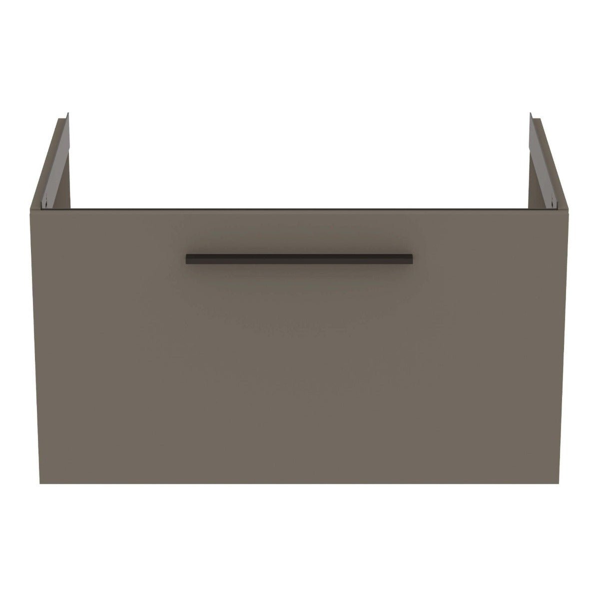Ideal Standard i.Life B 1 Drawer Vanity Unit 800mm - Matt Quartz Grey - T5271NG - TAP 'N' SHOWER