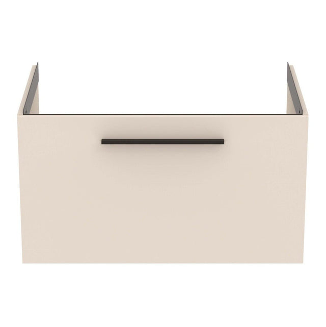 Ideal Standard i.Life B 1 Drawer Vanity Unit 800mm - Matt Sand Beige - T5271NF - TAP 'N' SHOWER