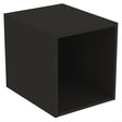Ideal Standard I.life B 1 Shelf Side Unit For Vanity Basins 40cm - Carbon Grey Matt - T5268NV - TAP 'N' SHOWER