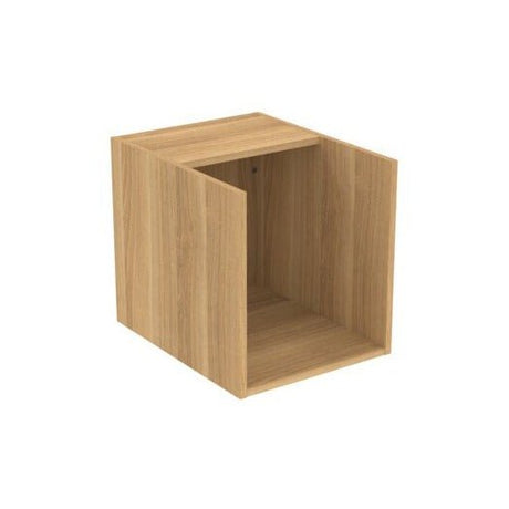 Ideal Standard I.life B 1 Shelf Side Unit For Worktops 40cm - Natural Oak - T5323NX - TAP 'N' SHOWER