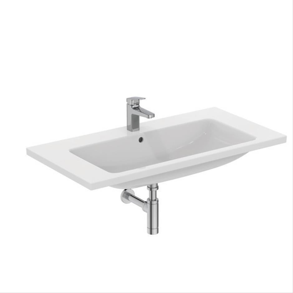 Ideal Standard i.Life B 1 Tap Hole Vanity Basin 1010mm x 515mm - White - T460301 - TAP 'N' SHOWER