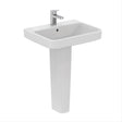 Ideal Standard I.life B 1 Taphole Washbasin 60cm - White - T460701 - TAP 'N' SHOWER