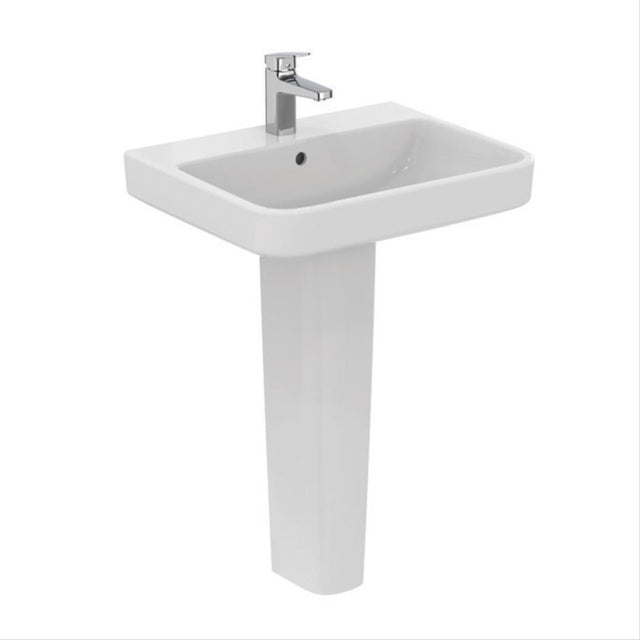 Ideal Standard I.life B 1 Taphole Washbasin 60cm - White - T460701 - TAP 'N' SHOWER