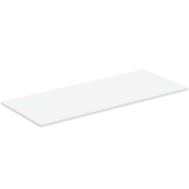 Ideal Standard i.life B 1200mm worktop for vessel installation - Matt white - T5284DU - TAP 'N' SHOWER