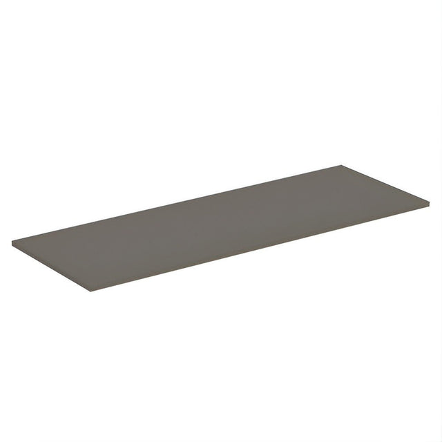 Ideal Standard I.life B 140cm Worktop For Vessel Installation - Quartz Grey Matt - T5321NG - TAP 'N' SHOWER