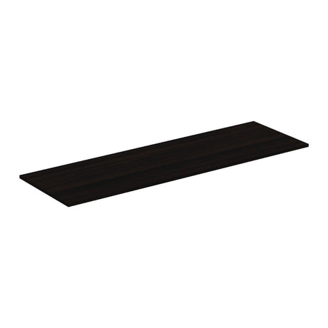 Ideal Standard i.life B 160cm Worktop for Vessel installation - Coffee Oak - T5285NW - TAP 'N' SHOWER