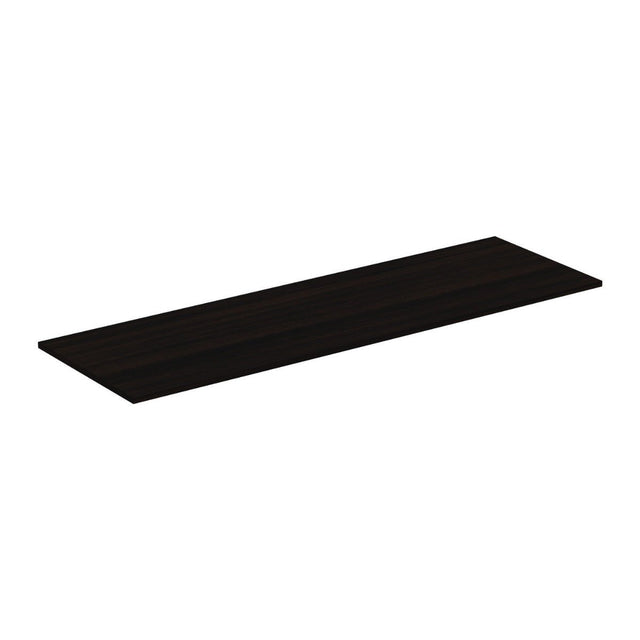 Ideal Standard i.life B 160cm Worktop for Vessel installation - Coffee Oak - T5285NW - TAP 'N' SHOWER