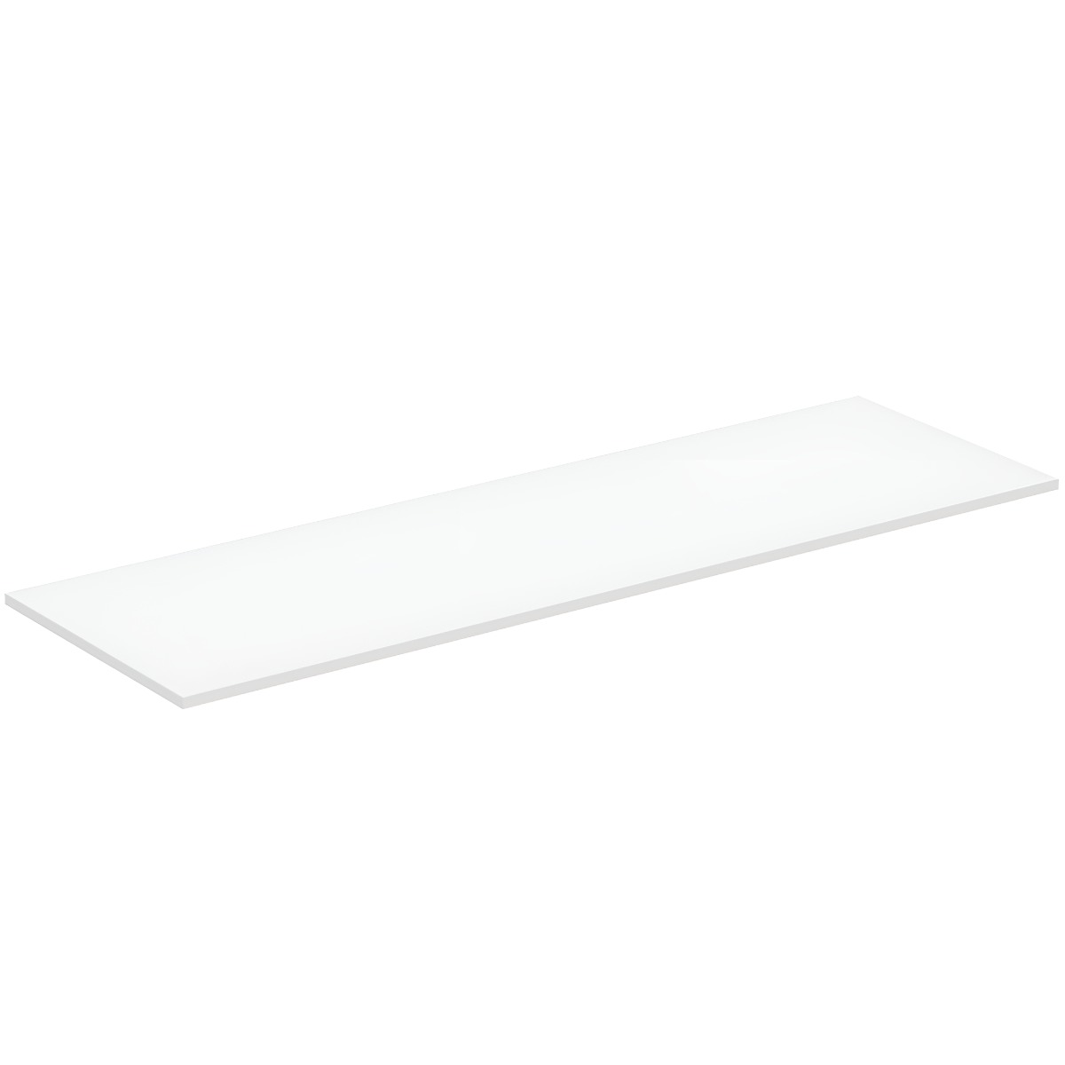 Ideal Standard i.life B 160cm worktop for vessel installation - Matt white - T5285DU - TAP 'N' SHOWER