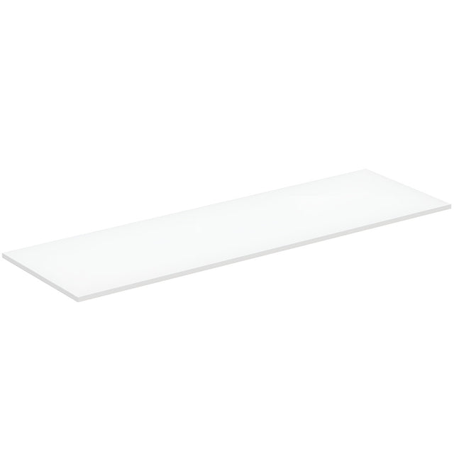 Ideal Standard i.life B 160cm worktop for vessel installation - Matt white - T5285DU - TAP 'N' SHOWER
