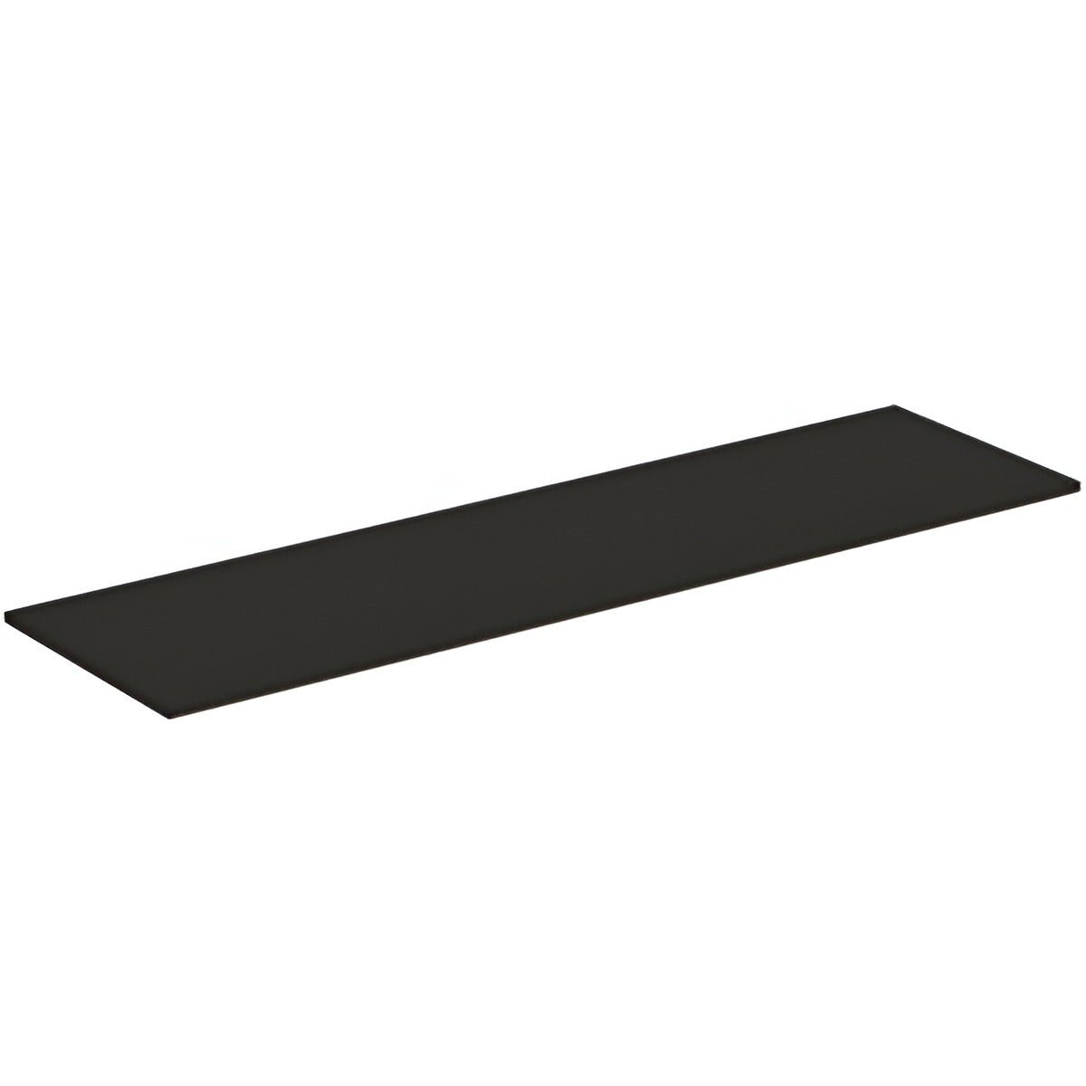 Ideal Standard I.life B 180cm Worktop For Vessel Installation - Carbon Grey Matt - T5286NV - TAP 'N' SHOWER