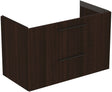 Ideal Standard i.Life B 2 Drawer Vanity Unit 1000mm - Coffee Oak - T5276NW - TAP 'N' SHOWER