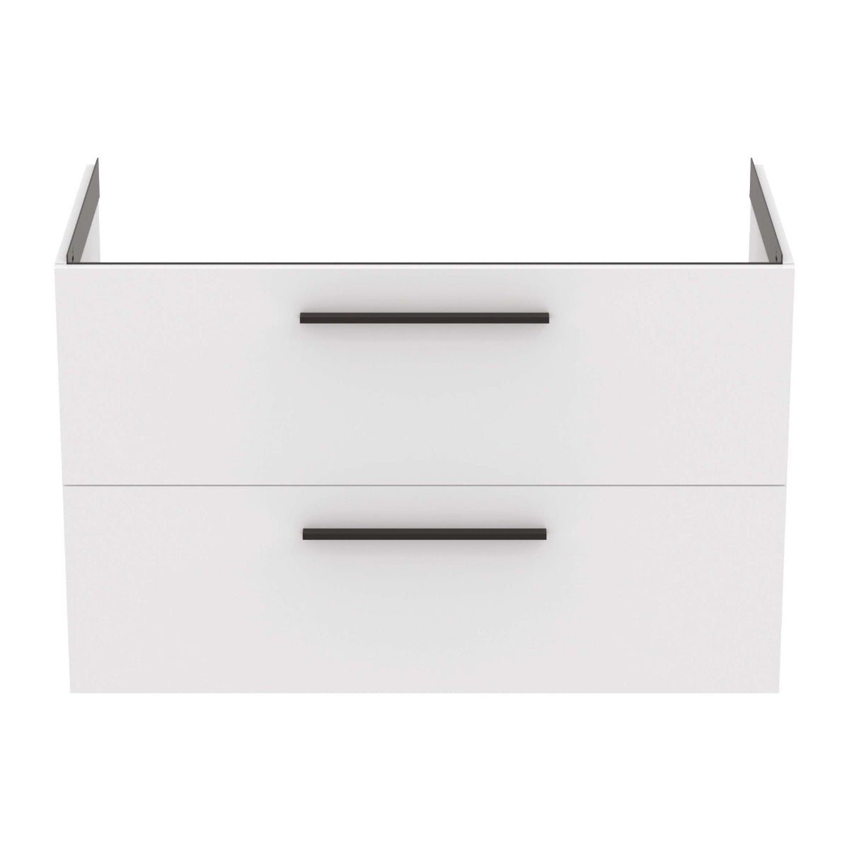 Ideal Standard i.Life B 2 Drawer Vanity Unit 1000mm - Matt White - T5276DU - TAP 'N' SHOWER