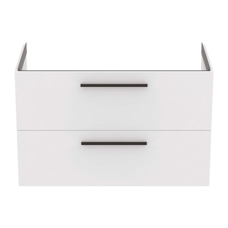 Ideal Standard i.Life B 2 Drawer Vanity Unit 1000mm - Matt White - T5276DU - TAP 'N' SHOWER
