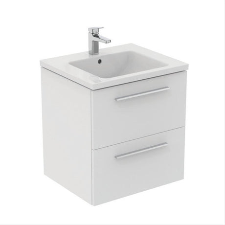 Ideal Standard I.life B  2 Drawers 60cm Wall Hung Vanity Unit Only (Handles sold separately) - T5270DU