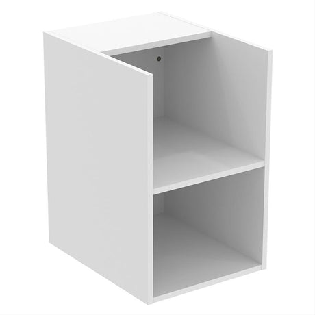 Ideal Standard I.life B 2 Shelves Side Unit For Worktops 40cm - Matt White - T5322DU - TAP 'N' SHOWER